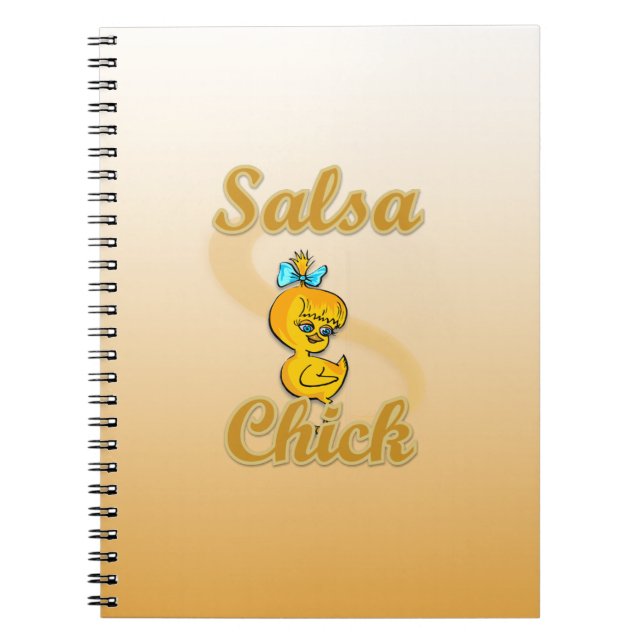 Salsa Chick Notizblock (Vorderseite)