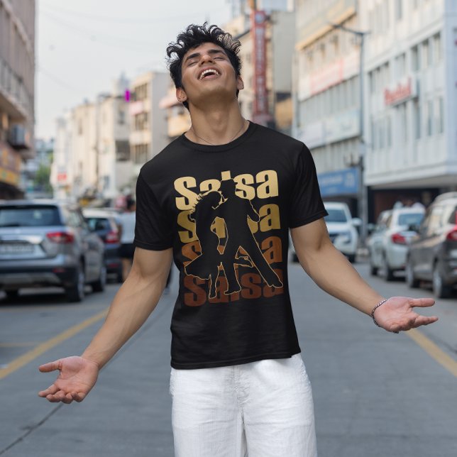 Salsa Dance for Latin music Dance Salsa T-Shirt (Von Creator hochgeladen)