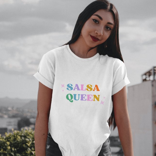 Salsa Dance Queen latin T-Shirt (Von Creator hochgeladen)