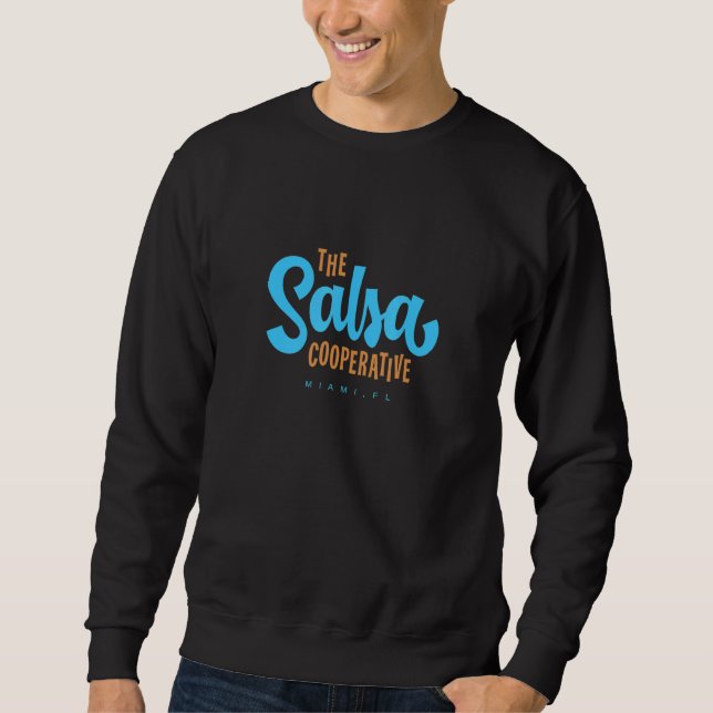 Salsa Dancer and Dancewear Sweatshirt (Vorderseite)