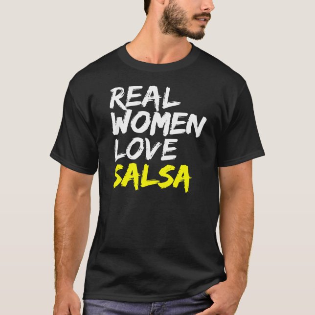 Salsa Dancer Partner Liebe Salsa T-Shirt (Vorderseite)