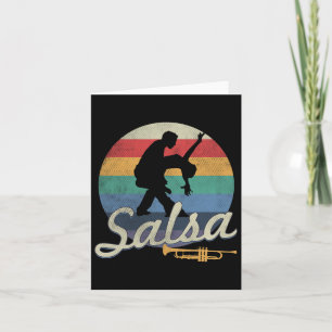 Salsa Dancing Latin Salsero Karte