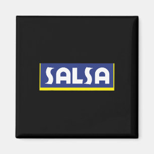 Salsa Dancing Music Food Puerto Rico Goya Latin C Magnet