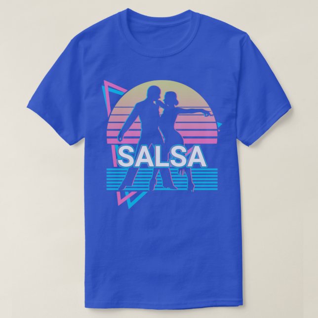 Salsa Dancing Salsa Dancer Retro Geschenk T-Shirt (Design vorne)