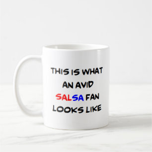 Salsa-Fan, avid Kaffeetasse