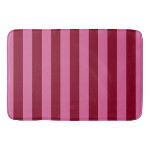 Salsa Flamingo Pink Stripe Badematte