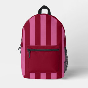Salsa Flamingo Rosa Streifen Bedruckter Rucksack