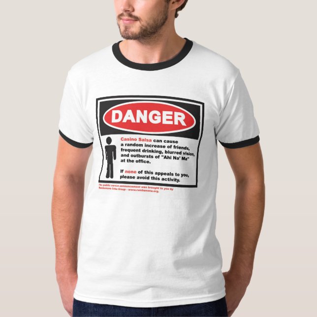 Salsa - Gefahr T-Shirt (Vorderseite)