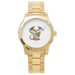 Salsa-Krieger-Logo-Uhr Armbanduhr