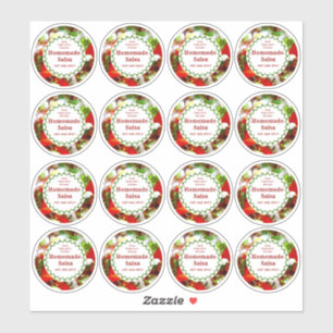 Salsa Maison De Votre Étiquette De Cuisine