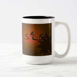 Salsa Moves - Tasse, Cup Zweifarbige Tasse