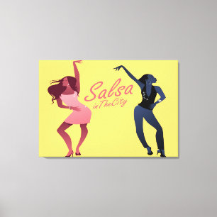 Salsa Salsa Canvas Print Leinwanddruck