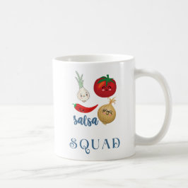 Salsa Squad Niedlich Food Spaß Zitat Funny Kaffeetasse