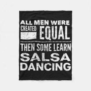Salsa Tancing Latin Lover Dancers Fun Statement Al Fleecedecke