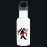 Salsa-Tänzer Edelstahlflasche<br><div class="desc">Salsatänzer</div>