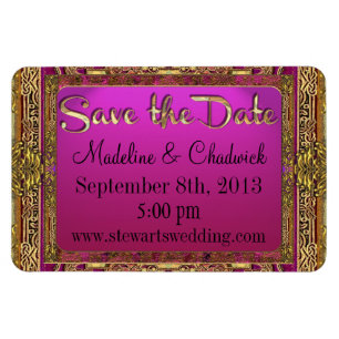 Salsbury Royale Save the Date 4"x6" Magnet