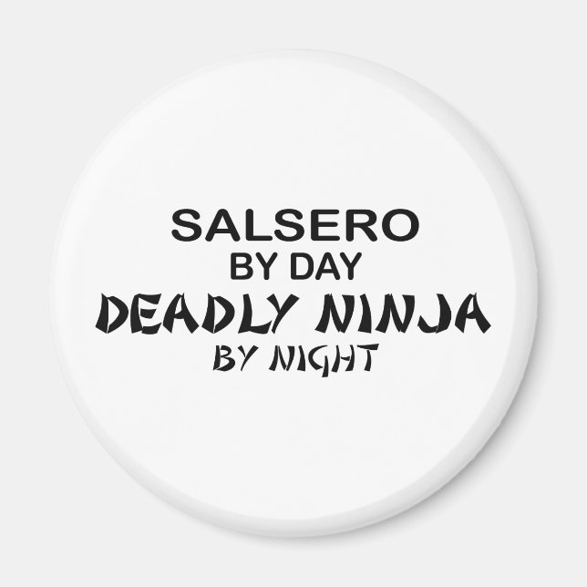 Salsero Deadly Ninja by Night Magnet (Vorne)