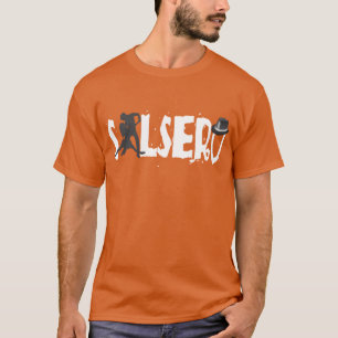 SALSERO T - Shirt mit Tanzenpaaren u. -hut