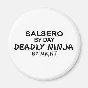 Salsero tödliches Ninja bis zum Nacht Magnet