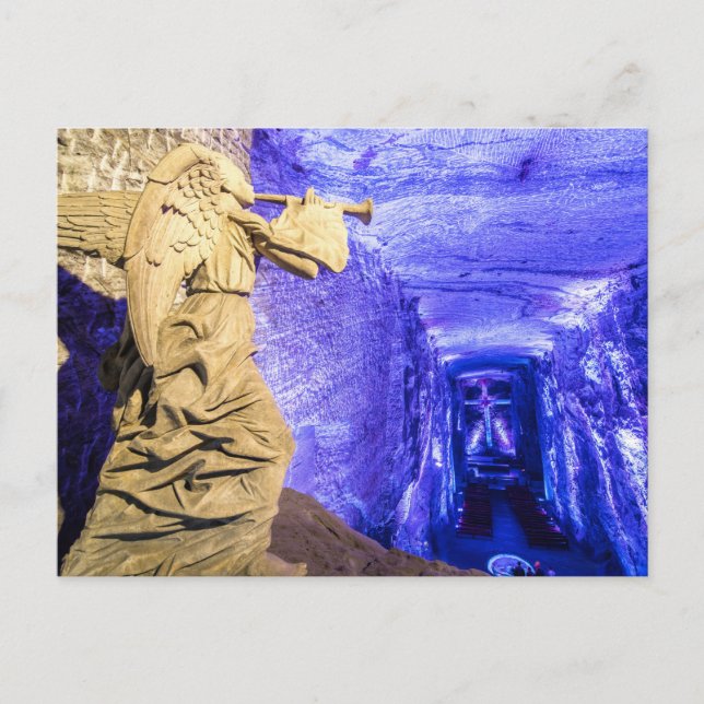 Salt Cathedral Angel Postkarte (Vorderseite)