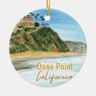 Salt Creek Beach, Dana Point, Kalifornien Keramik Ornament