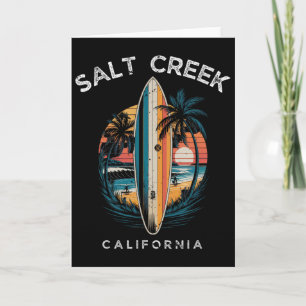 Salt Creek Beach Kalifornien Männer Frauen Surfen Karte