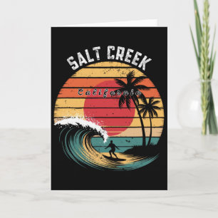 Salt Creek Beach Kalifornien Strand Surfen Karte