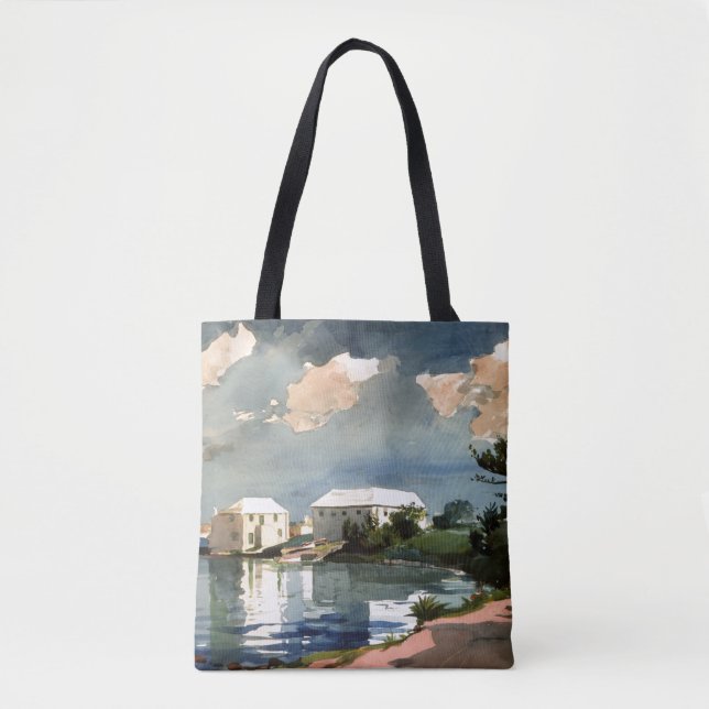 Salt Kettle, Bermuda-Gemälde von Winslow Homer Tasche (Vorderseite)