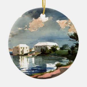 Salt Kettle, Bermuda Keramik Ornament