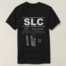 Salt Lake City International Airport SLC T - Shirt