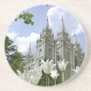 Salt Lake City LDS Tempel Getränkeuntersetzer