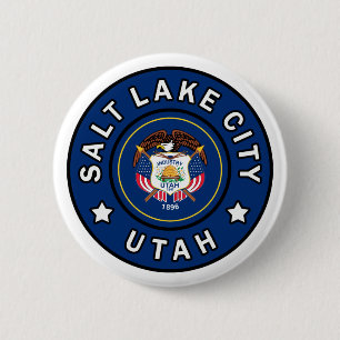 Salt Lake City Utah Button