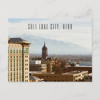 Salt Lake City, Utah Postcard Postkarte
