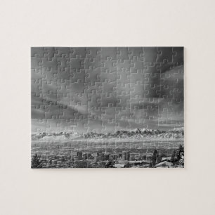 Salt Lake City, Utah - Schwarz und Weiß - 8 x 10 Z