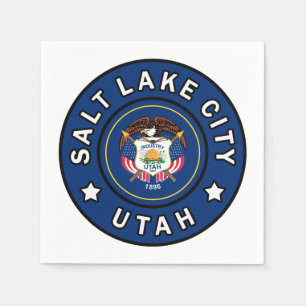 Salt Lake City Utah Serviette