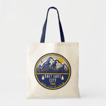Salt Lake City Utah Ski Souvenir Retro Vintager 80