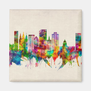 Salt Lake City Utah Skyline Magnet