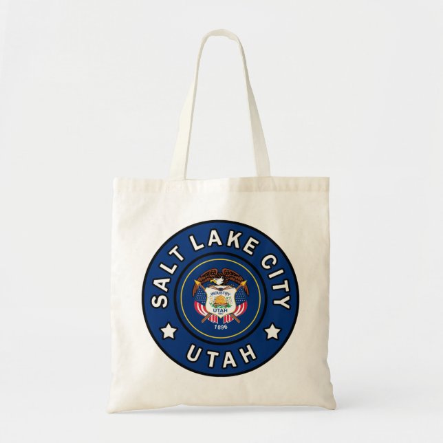 Salt Lake City Utah Tragetasche (Vorne)