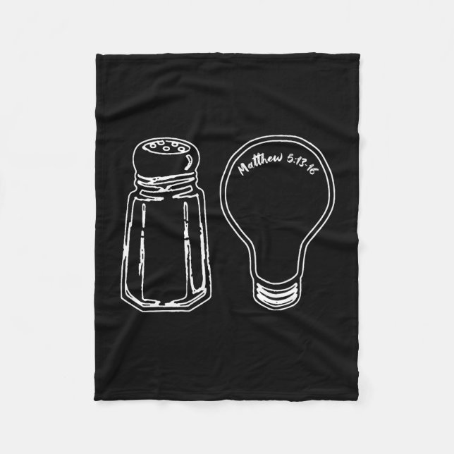 Salt & Light Fleecedecke (Vorderseite)