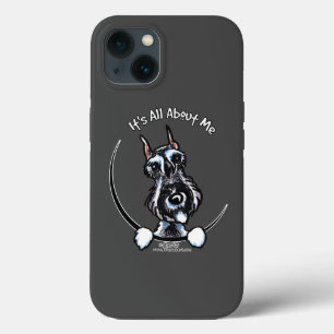 Salt Pepper Schnauzer alles rund um mich Solid Case-Mate iPhone Hülle