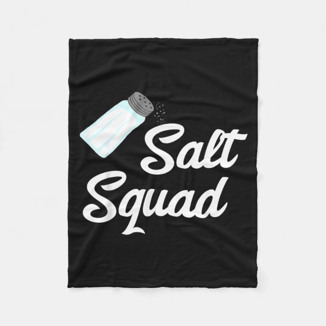 Salt Squad Glas-Shaker-Aromagruppe Fleecedecke (Vorderseite)