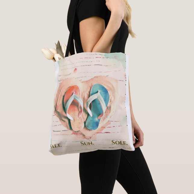 Salt Sun Sole Beach Tote Bag Tasche (Von Nahem)