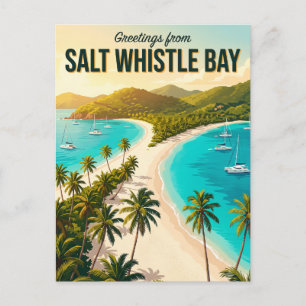 Salt Whistle Bay St. Vincent und die Grenadinen Postkarte
