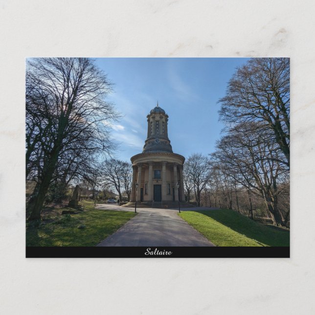 Saltaire United Reformierte Church Postkarte (Vorderseite)