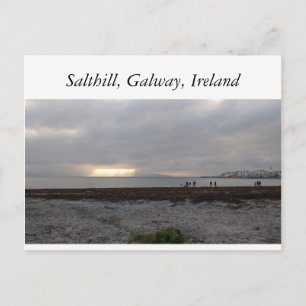 Salthill, Galway, Irland Postkarte
