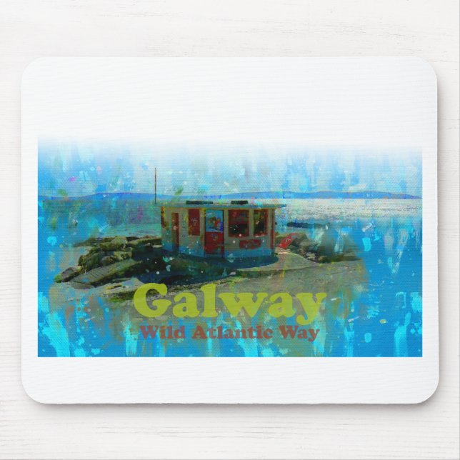 Salthill Prom, Galway, Irland, Maus Mat Mousepad (Vorne)