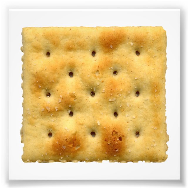 Saltine Soda Cracker Fotodruck (Vorne)