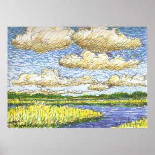 "Saltmarsh" Poster