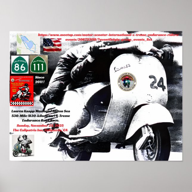 Salton Sea Event Poster (Vorne)