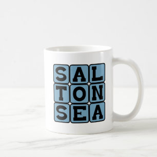 Salton Sea, Südkalifornien Endorheic Rift Kaffeetasse